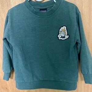 Patagonia Gray Sweatshirt with Patch